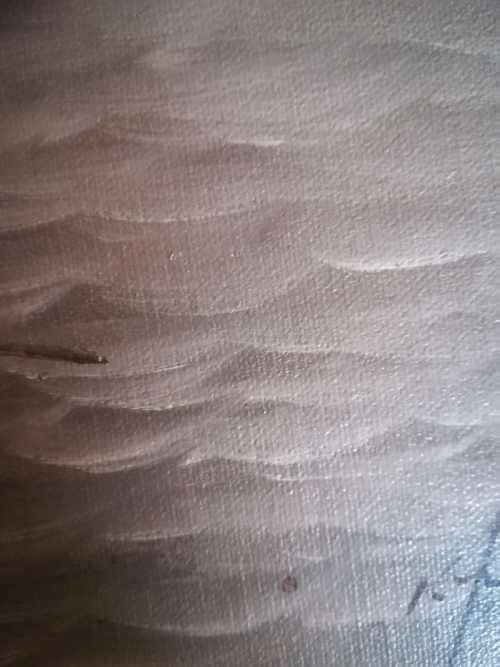 K. Frank. Original oil painting.