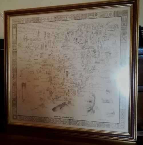 CHARLOTTE K. 1990. ETHNIC MAP OF SOUTH AFRICA. PRINT