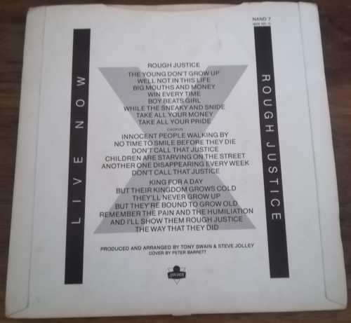 BANANARAMA - ROUGH JUSTICE 45RPM RECORD