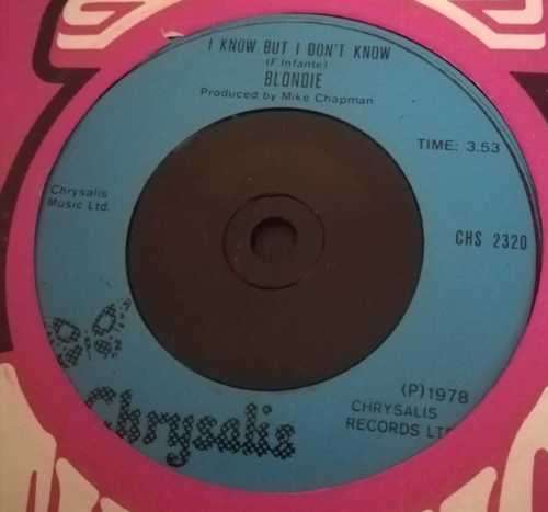 BLONDIE 45RPM RECORD L