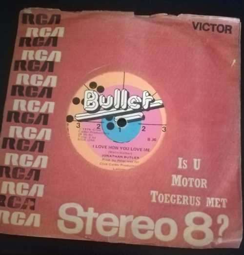 JONATHAN BUTLER 45RPM RECORD