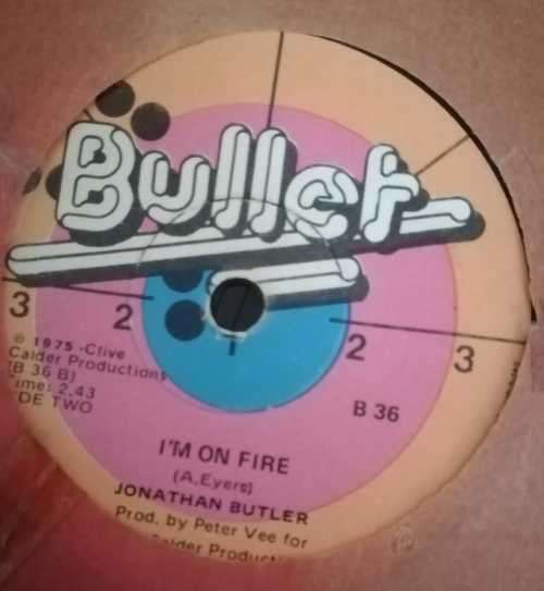 JONATHAN BUTLER 45RPM RECORD