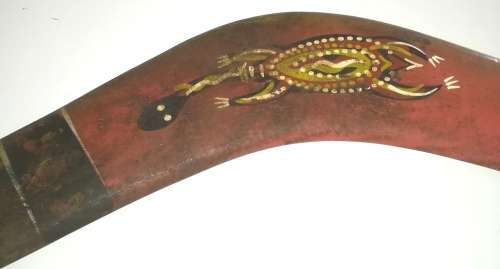 AUTHENTIC ABORIGINAL BOOMERANG