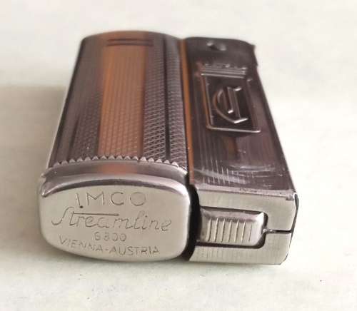 IMCO TRIPLEX PATENT JUNIOR 6600  plus IMCO Chesterfield lighter. Made in Austria Cigarette Lighters.