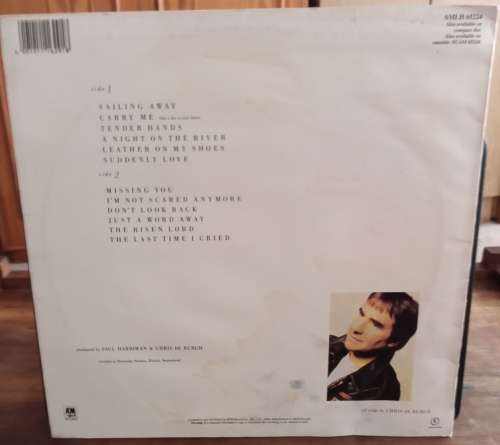 Chris De Burgh - Flying colours LP vinyl record.