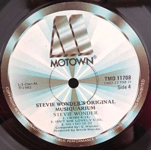 STEVIE WONDER`S ORIGINAL MUSIQUARIUM. TWO-RECORD ALBUM. LP VINYL RECORD.