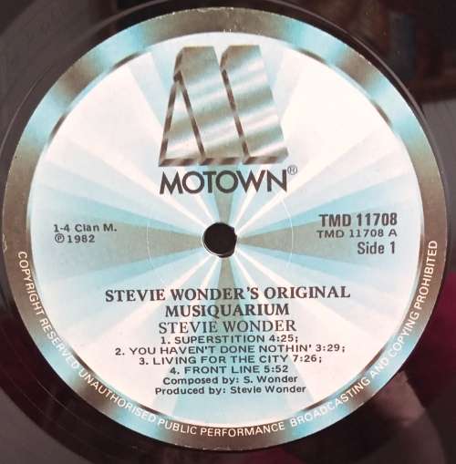 STEVIE WONDER`S ORIGINAL MUSIQUARIUM. TWO-RECORD ALBUM. LP VINYL RECORD.