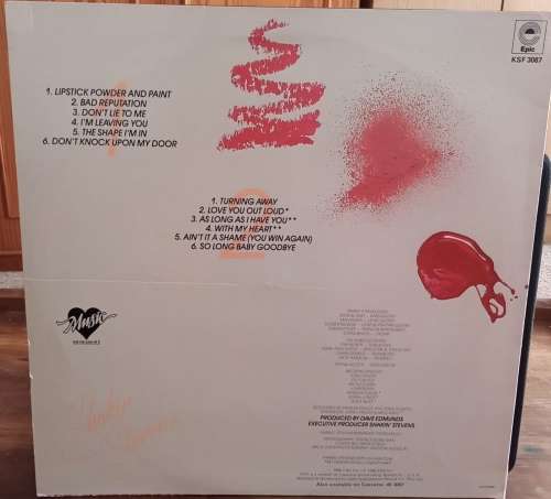 Shakin` Stevens - Lipstick Powder & Paint LP vinyl record.