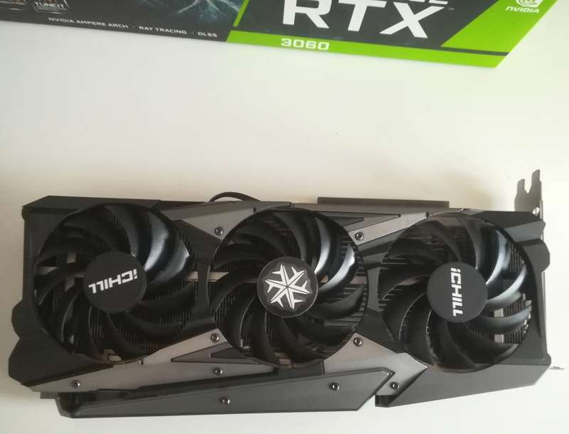 GEFORCE RTX 3060 INNO3D ICHILL RED. 12 GB(WITH WARRANTY )
