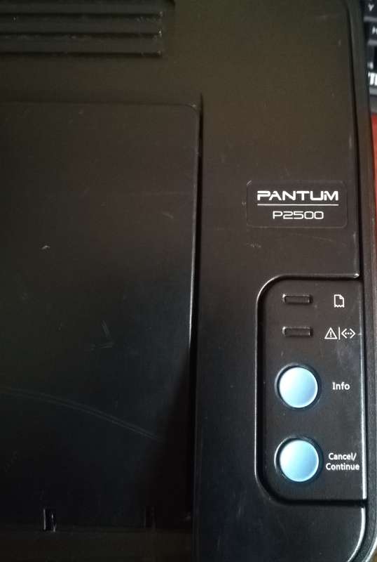 Pantum P2500 Mono Laser Single Function Printer.
