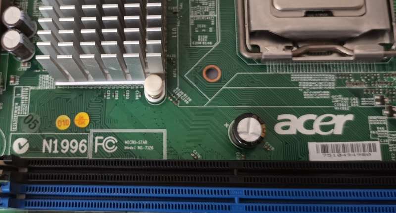 ACER N1996 MOTHERBOARD(PLEASE READ!!!)