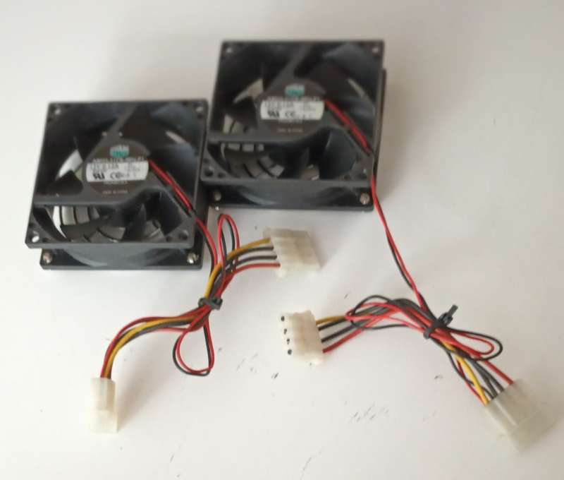 2X Cooler Master Case Fans
