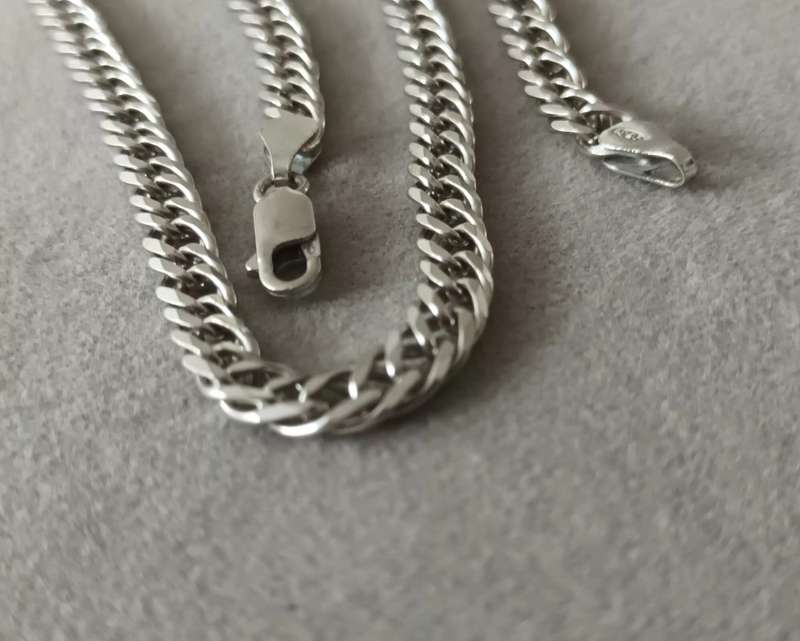Sterling Silver Heavy Men`s Chain. 5mm. 23.41g. 55.5cm