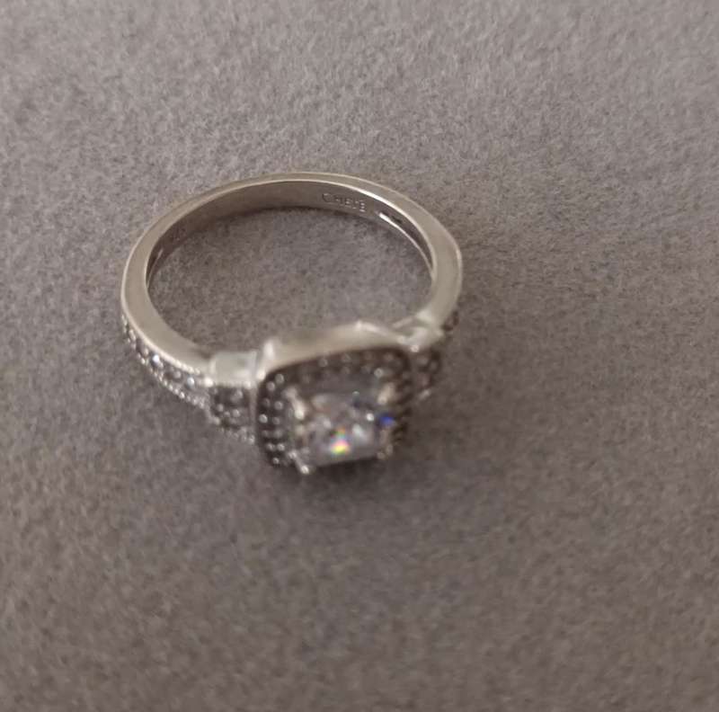 Sterling Silver CHETE Ring. 2.87g. Size K.