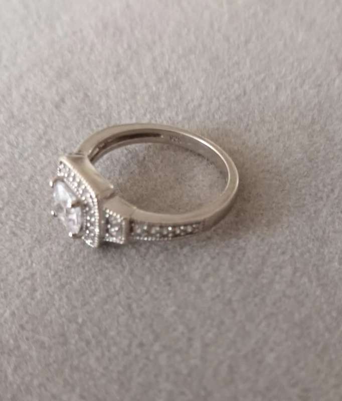 Sterling Silver CHETE Ring. 2.87g. Size K.