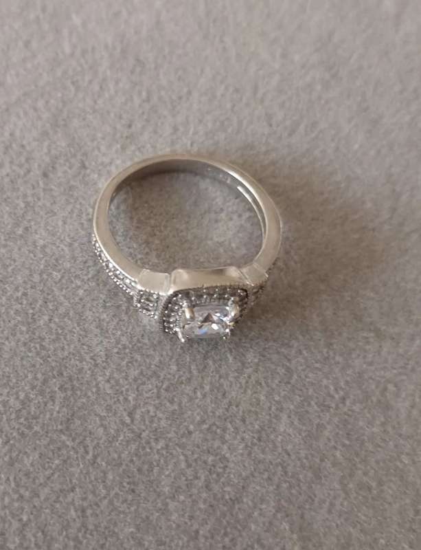 Sterling Silver CHETE Ring. 2.87g. Size K.