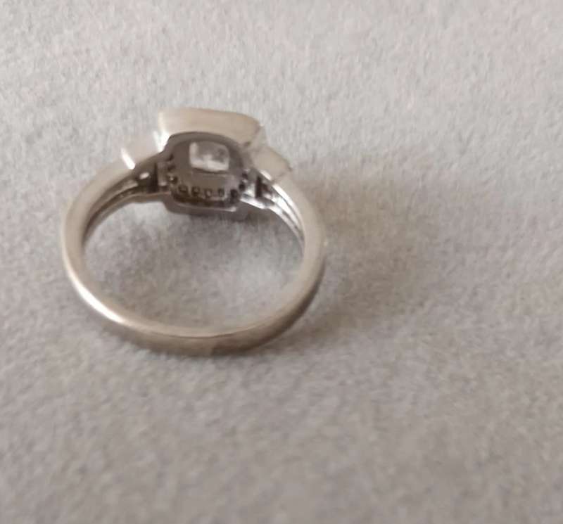 Sterling Silver CHETE Ring. 2.87g. Size K.