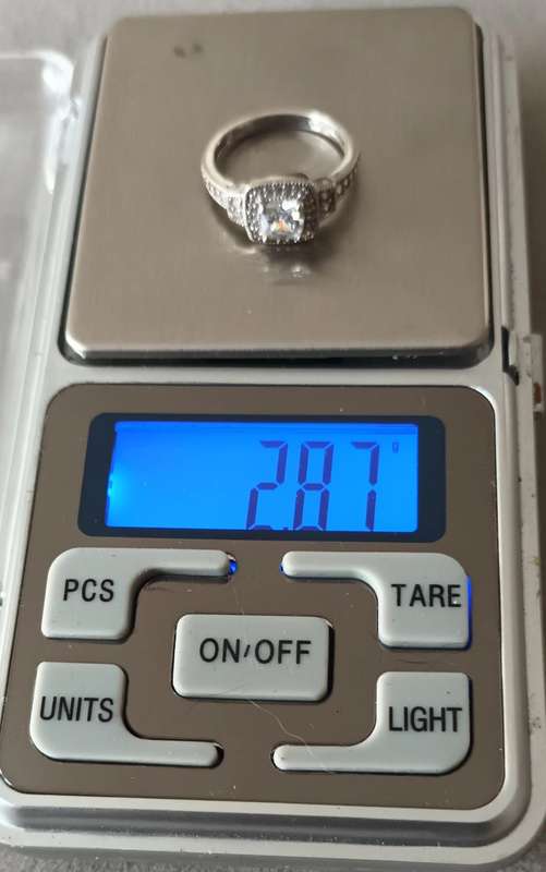 Sterling Silver CHETE Ring. 2.87g. Size K.