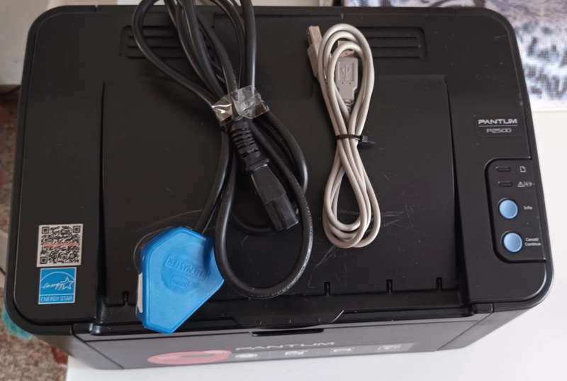 Pantum P2500 Mono Laser Single Function Printer.