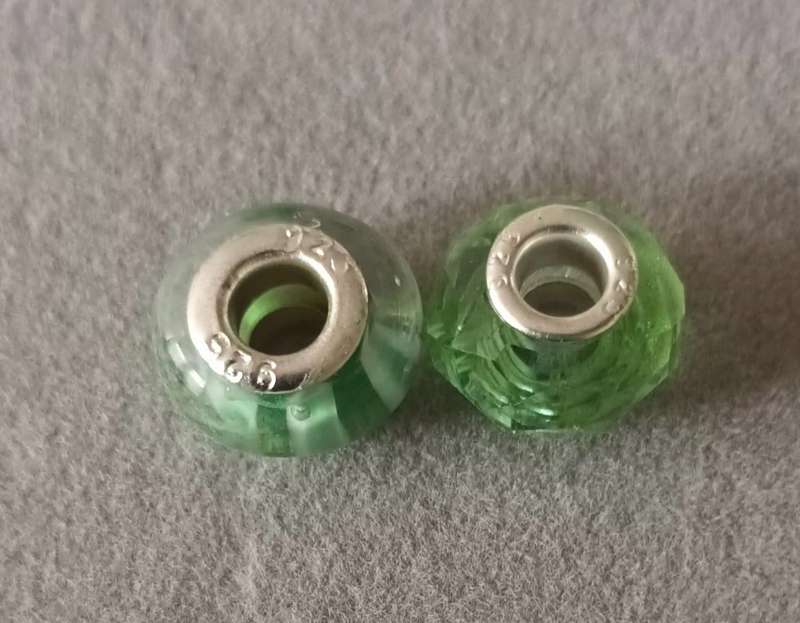 Sterling Silver 925 Troll Beads Pandora compatible. Bid for 2.