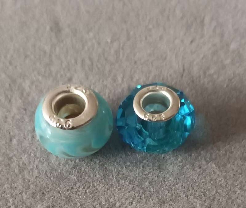 Sterling Silver 925 Troll Beads Pandora compatible. Bid for 2.