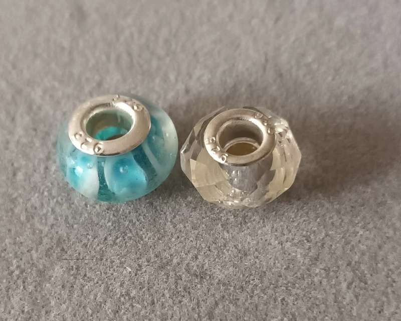 Sterling Silver 925 Troll Beads Pandora compatible. Bid for 2.