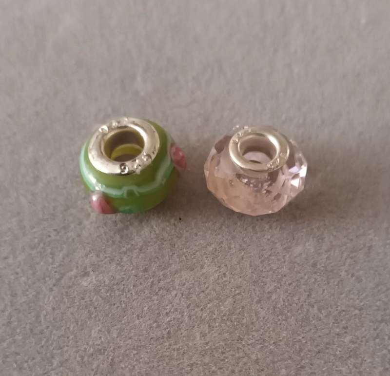 Sterling Silver 925 Pandora compatible beads.