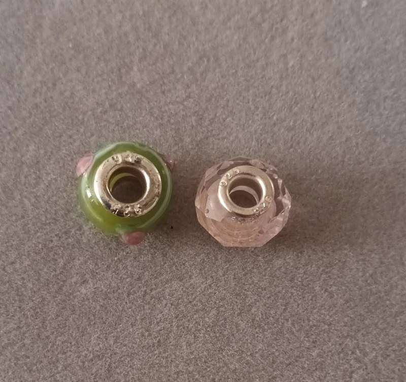 Sterling Silver 925 Pandora compatible beads.