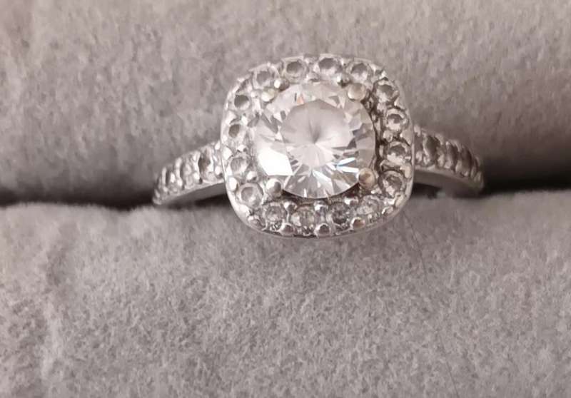 Sterling Silver CHETE Ring.3.9g. Size L.