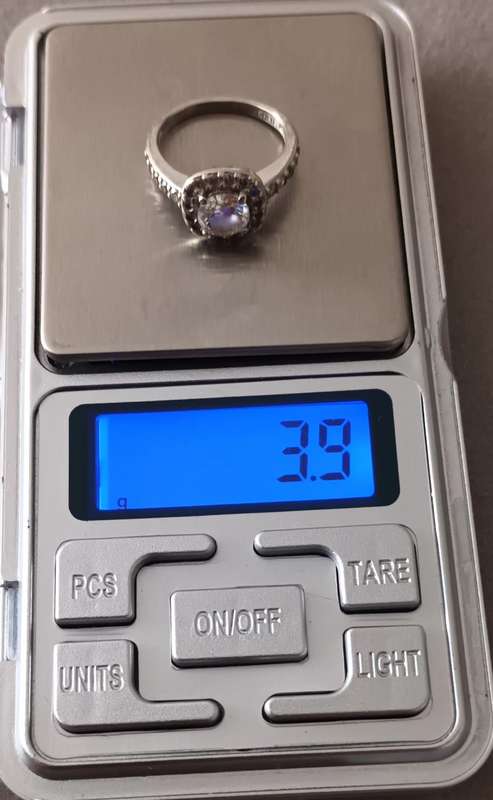 Sterling Silver CHETE Ring.3.9g. Size L.