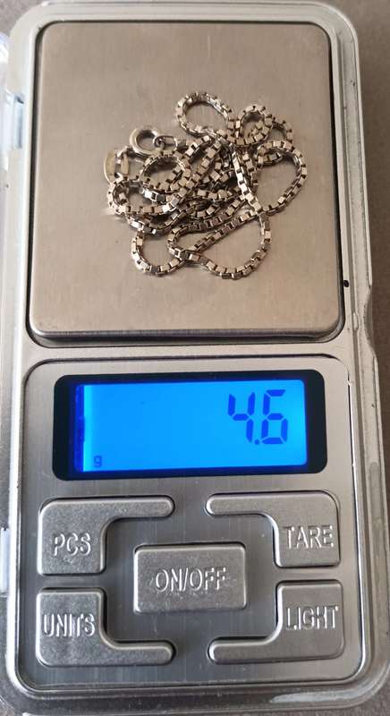 Sterling Silver Italy Chain. 4.6g. 40cm.