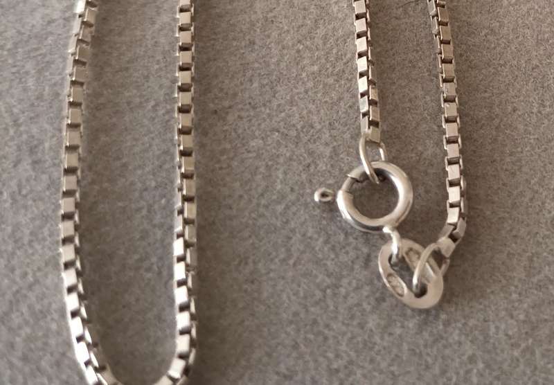 Sterling Silver Italy Chain. 4.6g. 40cm.