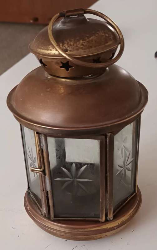 Vintage candle Lantern