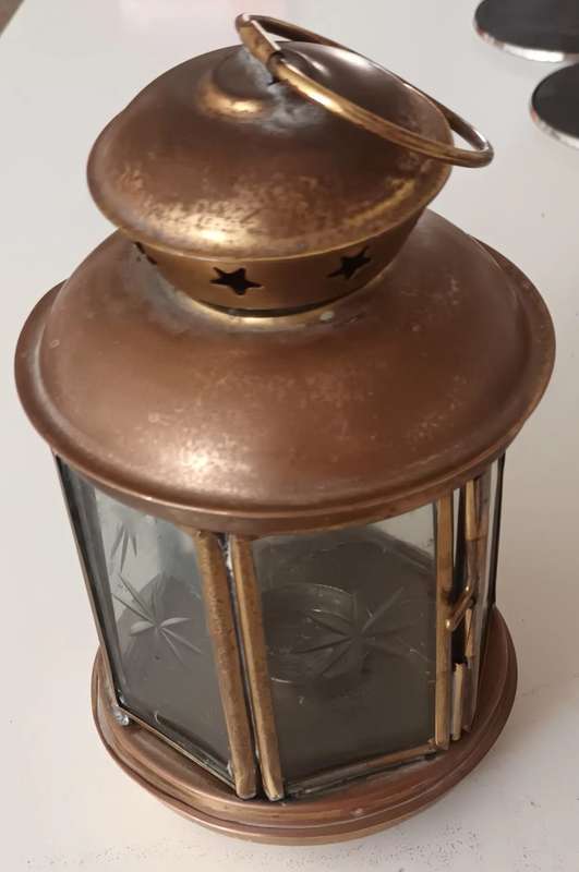 Vintage candle Lantern
