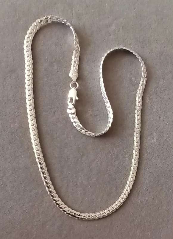 Sterling Silver Men`s Chain. 18.8g. 50cm.
