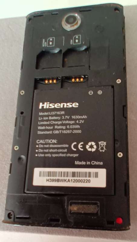 Hisense Cell Phone Model LI37163R