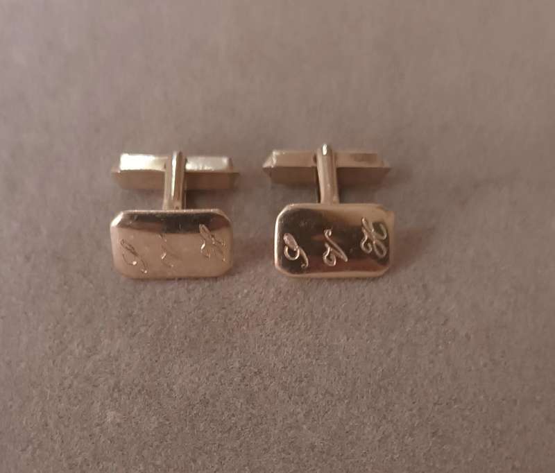 Sterling Silver Cufflinks by JAYEM. 7.5g.