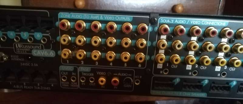Russound CAV6.6 6-Zone Controller Amplifier