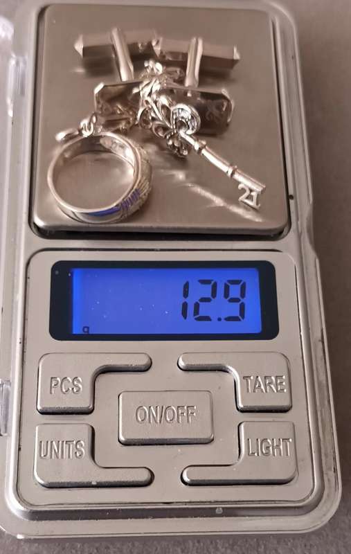 Sterling Silver Lot. 12.9g.