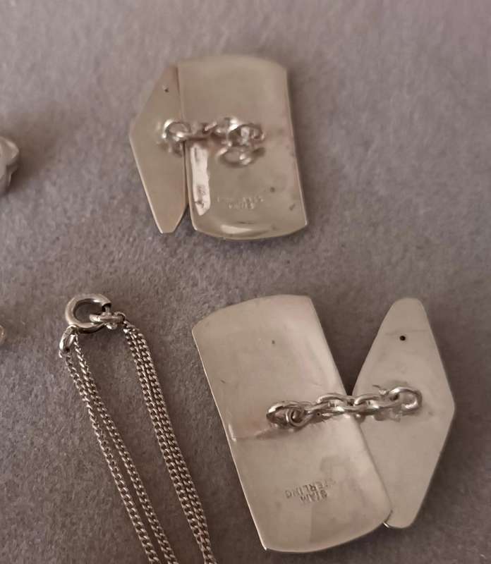 Sterling Silver Lot. 14.2g.