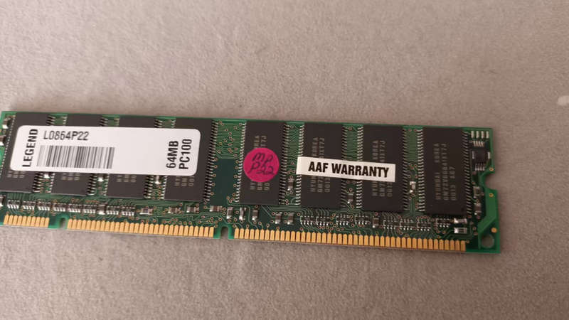 LEGEND 64MB PC100 RAM