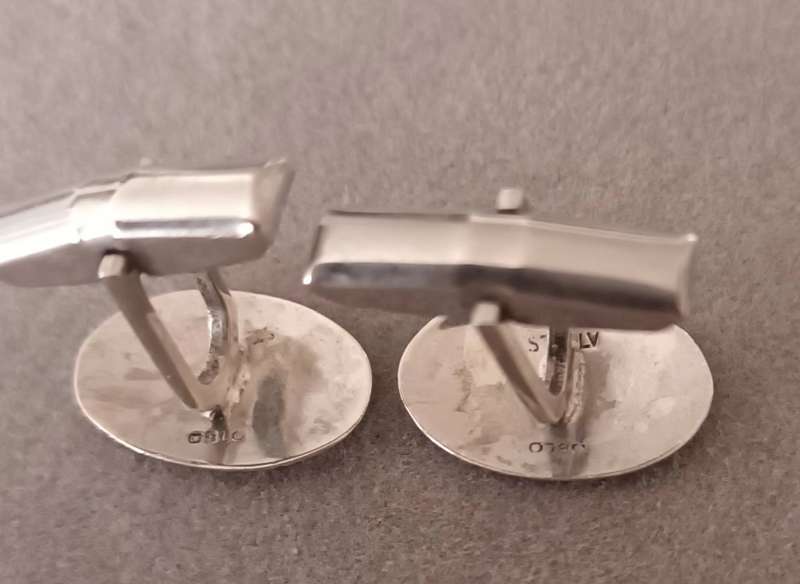 Stunning Sterling Silver Cufflinks.