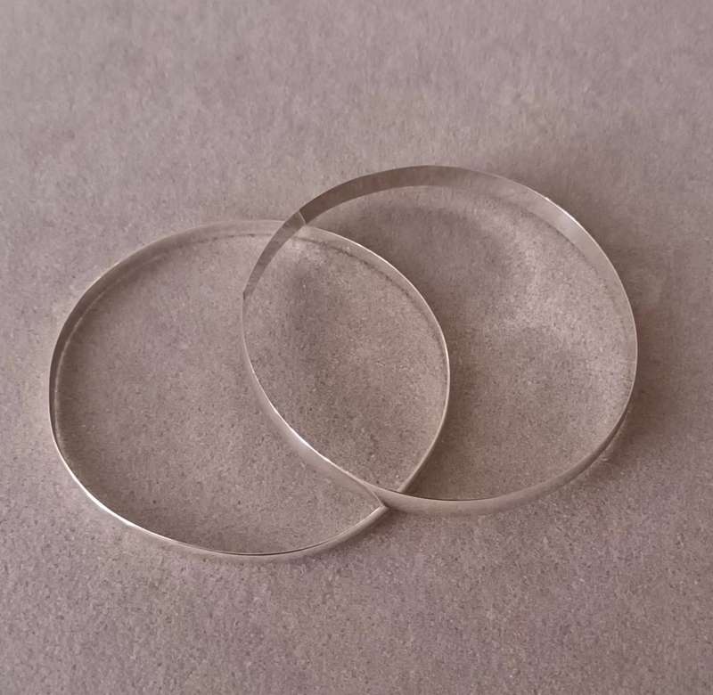 2x Sterling Silver Bangles.