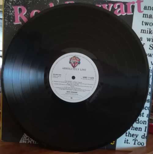 ROD STEWART - ABOSUTELY LIVE LP VINYL RECORD DOUBLE ALBUM