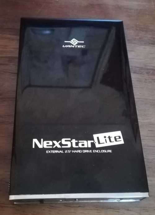 IDE NEXSTAR LITE EXTERNAL 2.5 HARD DRIVE ENCLOSURE WITH 2 X HARD DRIVES (6.0GB + 20.0GB)
