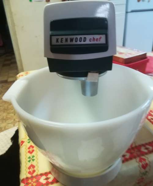 Vintage KENWOOD model 701A with attachments.