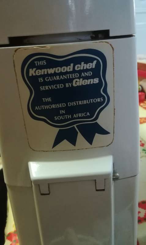 Vintage KENWOOD model 701A with attachments.