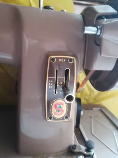 Antique Electric Singer Sewing Machine Model 185K.