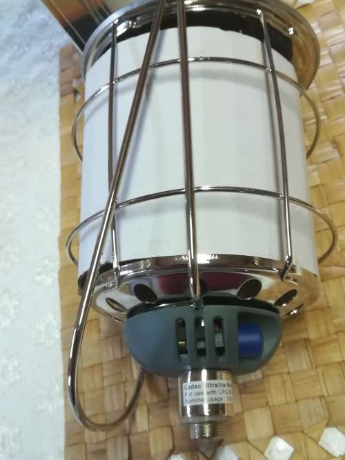 CADAC ultra light gas lamp.