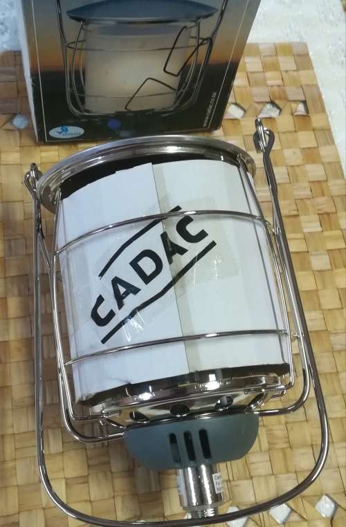CADAC ultra light gas lamp.